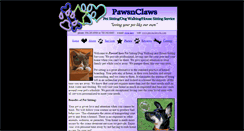 Desktop Screenshot of pawsnclaws4u.com